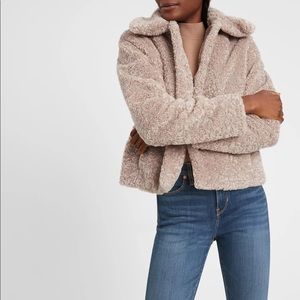 Banana Republic Sherpa Short Coat
